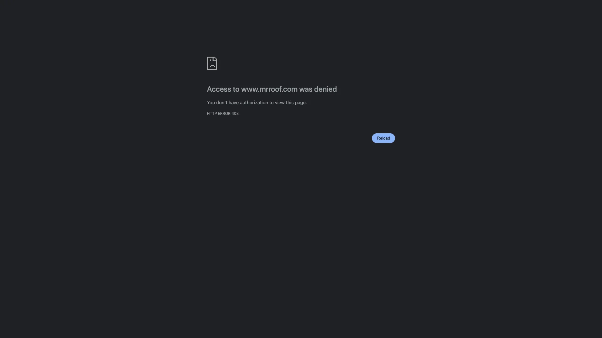 Mr. Roof Louisville location page showing the Google Reviews widget with star ratings and the LocalBusiness plus Product hidden code labels structure for local search optimization